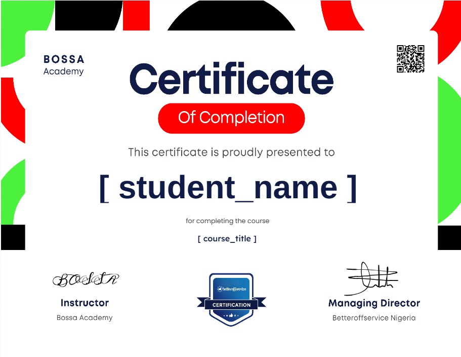 Global Certificate
